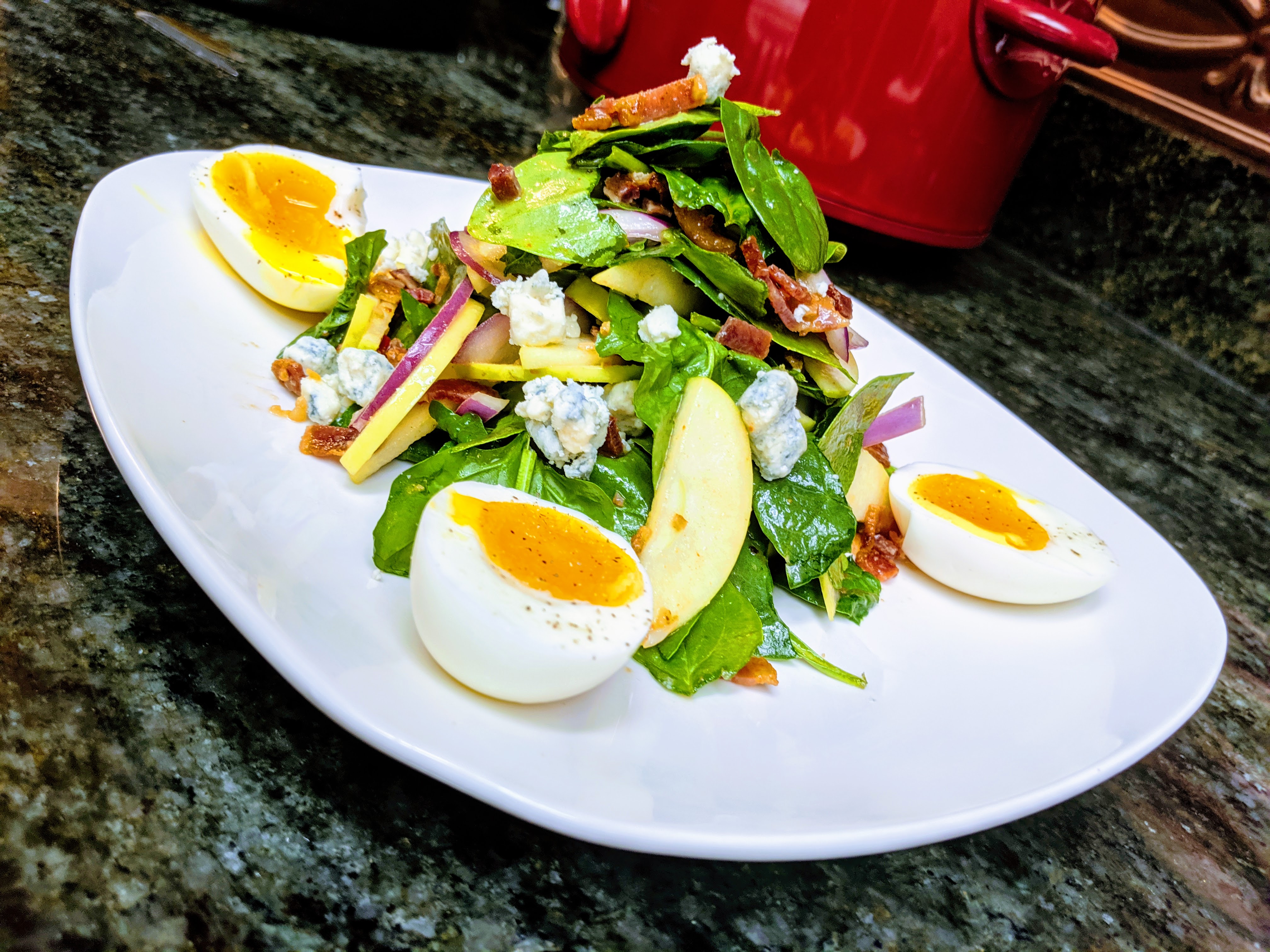Apple Bacon Egg Salad